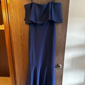 BHLDN Navy Bridesmaid Dress Size 8